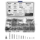 Kit de parafusos de guitarra SAPHUE, 201 unidades para guitarra Fender/Tele/Strat/Sq Kit de parafusos de guitarra SAPHUE, 201 unidades para guitarra Fender/Tele/Strat/Sq