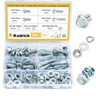 Kit de parafusos e porcas Kadrick 140 unidades M10 x 1,25 (M6-1,0 M8 x 1,25)