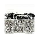 Kit De Parafusos E Porcas Para Carenagem De Motocicleta YAMAHA TMAX 560 530, 195 Peças, Parafusos De