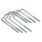 Kit de parafusos em U CE Smith 11416 reto (2) e formado (2) quadrado