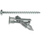 Kit de parafusos Hillman 41444 Zip Toggles, pacote com 10