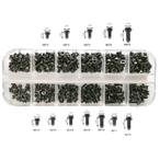 Kit de parafusos para laptop Easycargo 240 unidades, 12 tamanhos para Lenovo Toshiba Kit de parafusos para laptop Easycargo 240 unidades, 12 tamanhos para Lenovo Toshiba