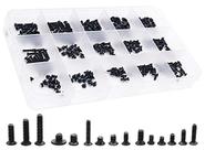 Kit de parafusos QTEATAK, 300 unidades, notebook preto para Lenovo Toshiba Gateway Samsung HP IBM Dell Sony Acer Asus SSD Disco Rígido SATA