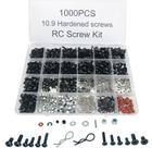 Kit de parafusos RC TeiRay 1000 unidades com conjunto de sortimento para carros RC