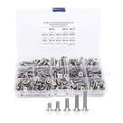 Kit de parafusos Thincol Hex Flat em aço inoxidável 304 260 unidades M4-M6