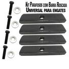 Kit de Parafusos Universal Para Fixação De Engate Automotivo Reboques E Rabicho Kit de Parafusos Universal Para Fixação De Engate Automotivo Reboques E Rabicho