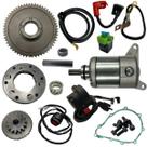 Kit de Partida Elétrica Completo Honda Titan 150 2004 a 2008 Fan 125 2009 a 2015