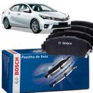 Kit de Pastilha de Freio Dianteiro e Traseiro Original Bosch Corolla 1.8 e 2.0 2015 Até 2018 11a Geração Kit de Pastilha de Freio Dianteiro e Traseiro Original Bosch Corolla 1.8 e 2.0 2015 Até 2018 11a Geração