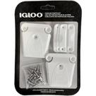 Kit de Peças para Refrigerador Igloo 2: Travas, Dobradiças e Parafusos