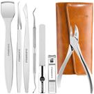 Kit de pedicure FAMILIFE de 7 peças Professional com aço inoxidável