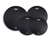 Kit de Peles Williams Density WCB1 Black Coated 10, 12, 16, 14 (caixa) porosa clássica preta
