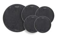 Kit de Peles Williams SoundLess Silent Mesh 22 bumbo, 12, 13, 16, 14 (caixa) estude em silêncio