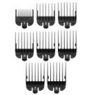 Kit de Pentes Altura 18 Com 8 Preto Wahll Kit de Pentes Altura 18 Com 8 Preto Wahll
