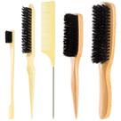 Kit de Pentes STYLEMATE 5PCS com Cerdas de Javali para Estilização