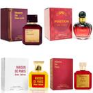 Kit de Perfumes A CENTER 4x100 ml Eau de Parfum Feminino