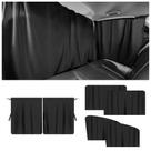 Kit de Persianas para Carro Stacool - 5 Unidades - Proteção Solar e Privacidade Kit de Persianas para Carro Stacool - 5 Unidades - Proteção Solar e Privacidade