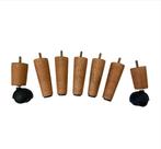 Kit de Pés para Cama Box 6 unidades ( Kit 4 x 2 com Rodízio )