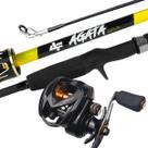 Kit De Pesca Crobat Vara Carretilha Maruri