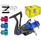 Kit de pesca molinete 1000 com 01 vara de 1,35m 2 partes + brinde