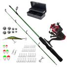 Kit De Pesca Vara 1,20m c/ Molinete + Acessórios e Estojo