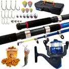 Kit De Pesca Vara Molinete E Acessorios Barato