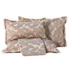 Kit de Peseira Estampada Vernazza c/ Almofada 04 Peças - Tecido Jacquard Kit de Peseira Estampada Vernazza c/ Almofada 04 Peças - Tecido Jacquard