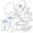 Kit de piezas para extractor de leche Maymom con brida de 28 mm compatible con Spectra S1 y S2