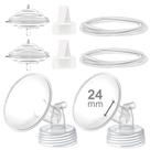 Kit de Piezas para Extractor de Leche Maymom con Brida y Válvula de 24 mm