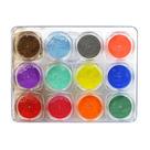 Kit de pigmento perolado de glitter para decoração das unhas Kit de pigmento perolado de glitter para decoração das unhas