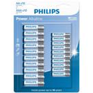 Kit de pilhas alcalina aaa + aa 10 unidades de cada lr036p20bp/59 - PHILIPS