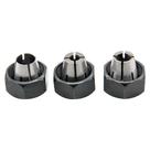 Kit de pinças para roteador Thaekuns de 3 peças 1/4", 1/2", 3/8"