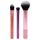 Kit de pincéis de maquiagem Real Techniques Travel Essentials 4 peças