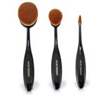 Kit de Pincéis Escova com 3 Peças Jacki Design