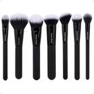 Kit de Pincéis Macrilan Noir Collection: N01, N02, N03, N04, N05, N06 e N13