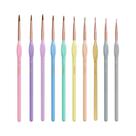 Kit De Pincéis Para Pintura Em Miniatura Com 10 Peças, Pincéis De Detalhe Fino Para Acrílico, Kit De Pincéis Para Pintura Em Miniatura Com 10 Peças, Pincéis De Detalhe Fino Para Acrílico,
