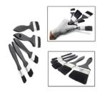 Kit de Pinceis Pintura com 5 peças Parede Madeira Ferro