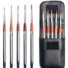 Kit de Pincéis Pocket Brush Sinoart 5 Unidades Sfb0311 Kit de Pincéis Pocket Brush Sinoart 5 Unidades Sfb0311