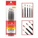 Kit de Pincéis Redondo Condor 5504 - 5 Unidades Kit de Pincéis Redondo Condor 5504 - 5 Unidades