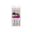 Kit de Pincéis Ruby Kisses Rosto e Olhos c/5un