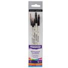 Kit de Pincéis Sintéticos Detalhes Daler Rowney 05 Unidades 212550003