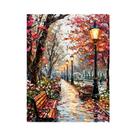Kit De Pintura a Óleo Por Números De Paisagem De Outono Para Adultos, DIY, Presente, Decoração De
