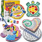 Kit de pintura Dan & Darci Stepping Stones Unicorn Kids 6-12 anos