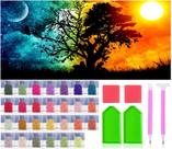 Kit de pintura de diamante JesMolla 40x80cm Full Drill Tree Kit de pintura de diamante JesMolla 40x80cm Full Drill Tree