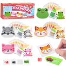 Kit de Pintura de Diamantes para o Dia dos Namorados - Atividade Infantil Criativa Kit de Pintura de Diamantes para o Dia dos Namorados - Atividade Infantil Criativa