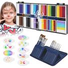 Kit de pintura facial Anka Bella Professional 12x10g com estêncil