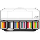 Kit de pintura facial Maydear 6x10g de tinta arco-íris não tóxica