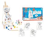 Kit de Pintura Infantil Patrulha Canina - 13 Peças - Nig
