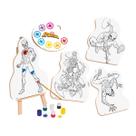 Kit De Pintura Spider Man Marvel Com 04 Telas Nig