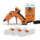 Kit de pistola de cola quente Gorilla Mini Dual Temp com 30 bastões