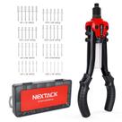 Kit de pistola de rebite NEXTACK Pistola de rebite de 1/4 de polegada com 350 rebites